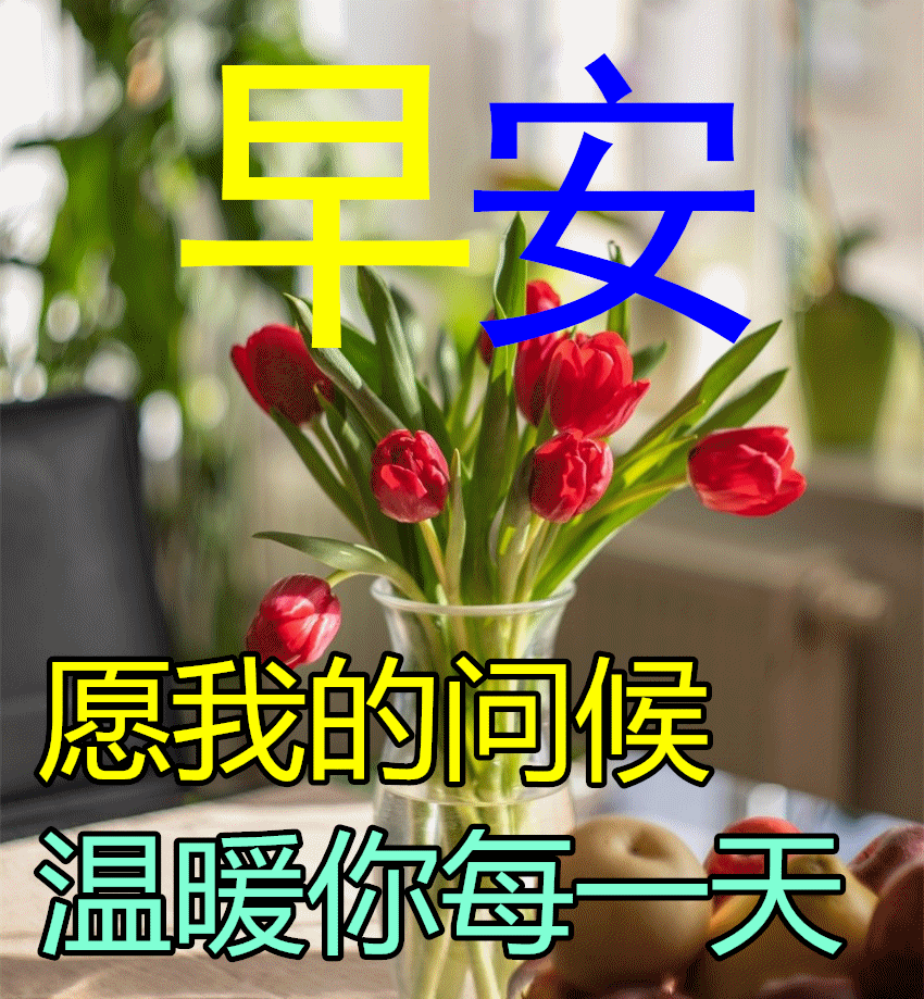 11月10日冬日早上好动态表情图片及早晨好动图美图大全 当地名遇上