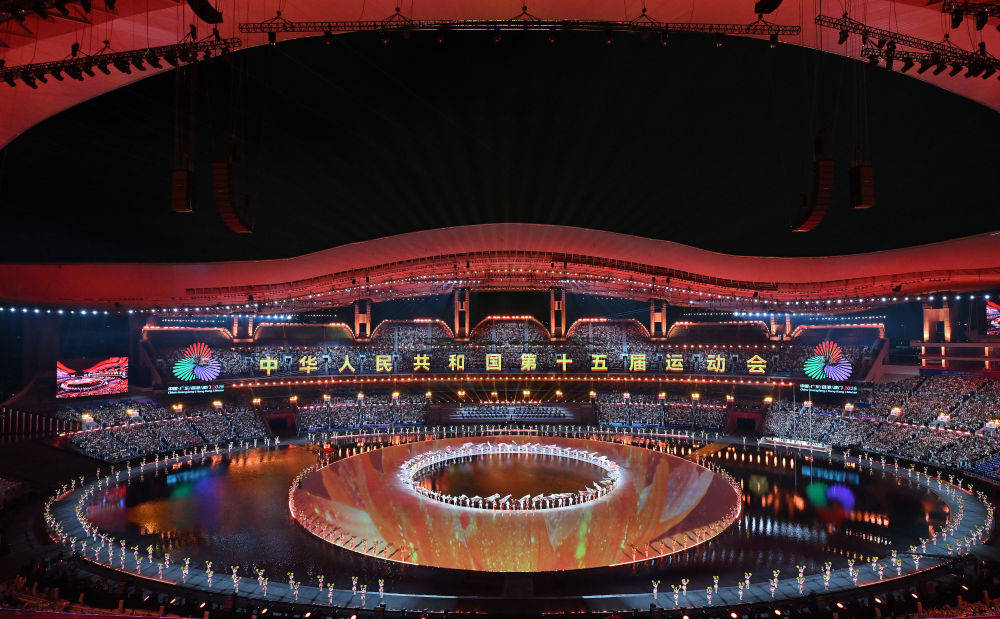 收藏级！全运会开幕式精彩瞬间 -华闻时空