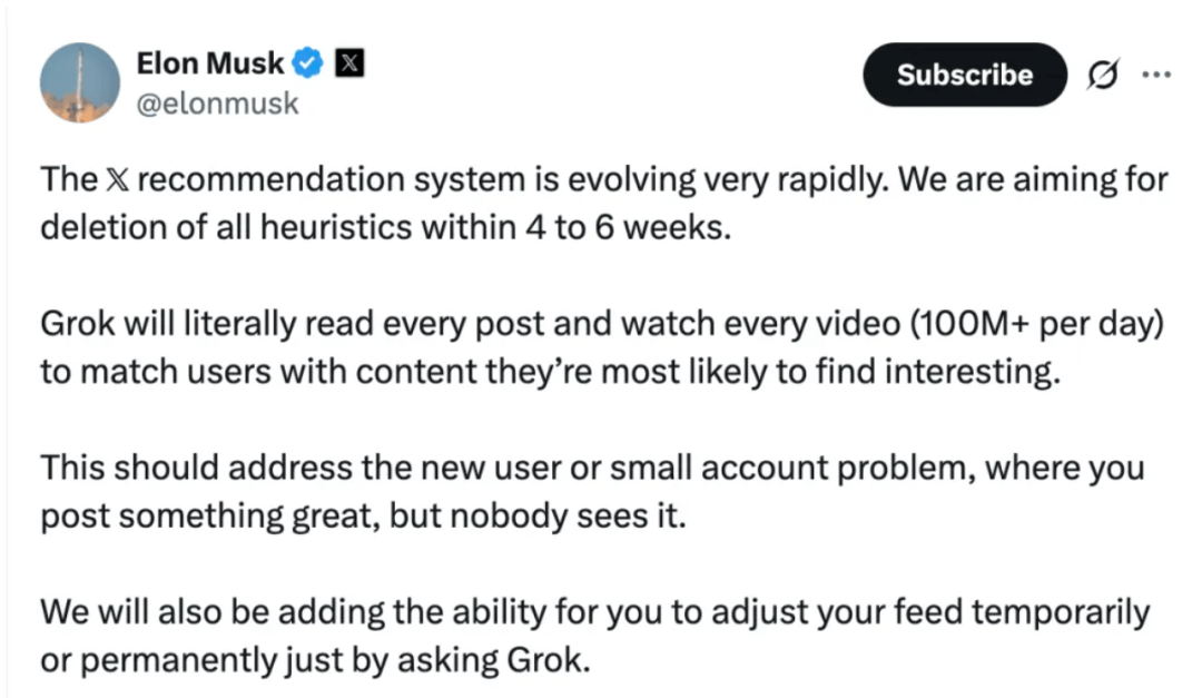 马斯克开始用Grok替代员工了!最惨部门裁员90%