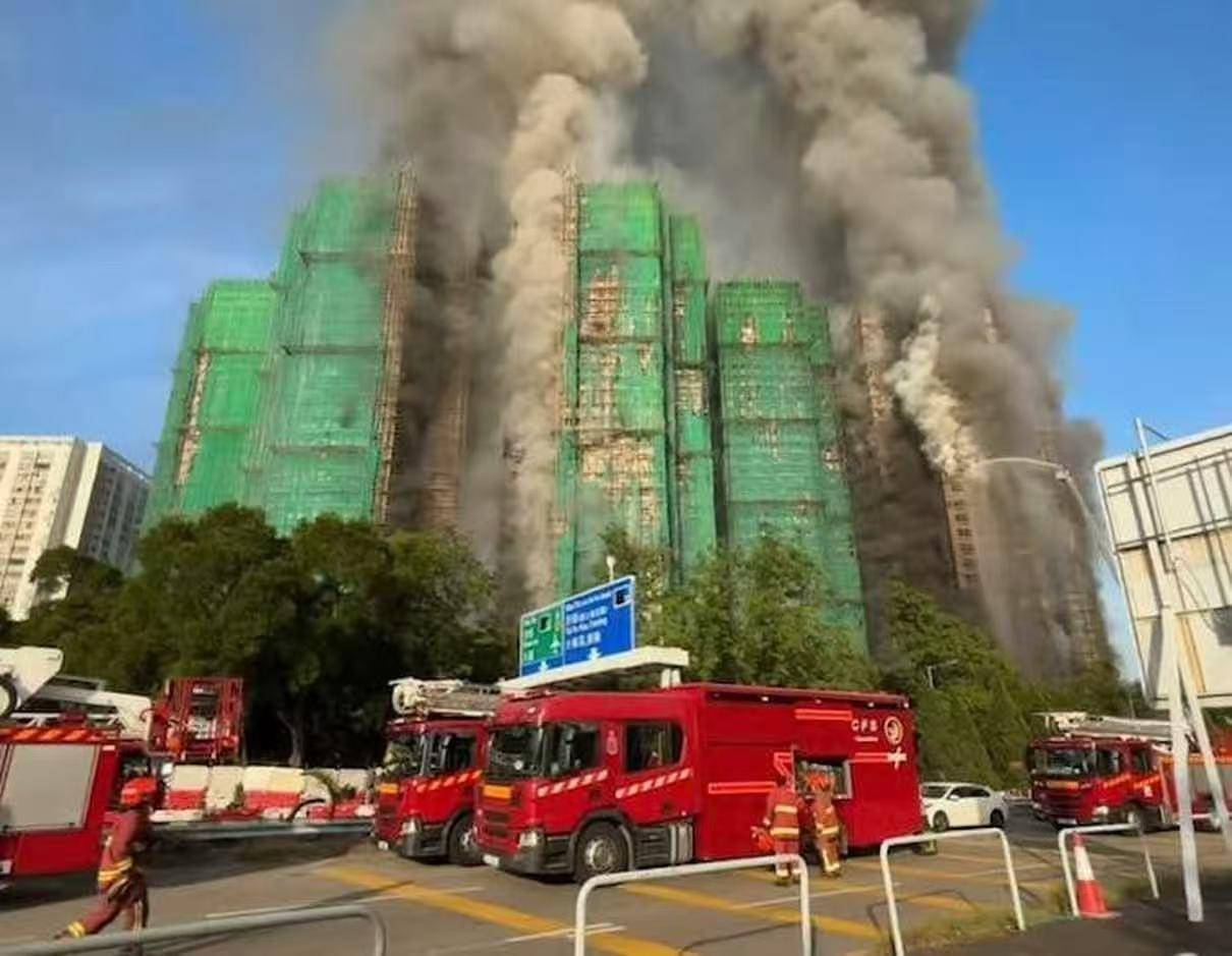 香港大埔宏福苑四级火蔓延，初步造成4死3伤至少2人危殆