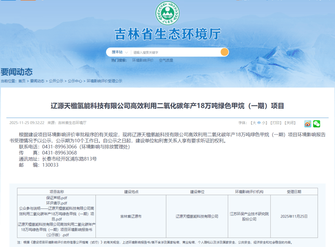 2025年最佳加密货币赌场排行榜 USDT & BTC支持总投资45亿元 吉林18万吨绿色甲烷项目公示