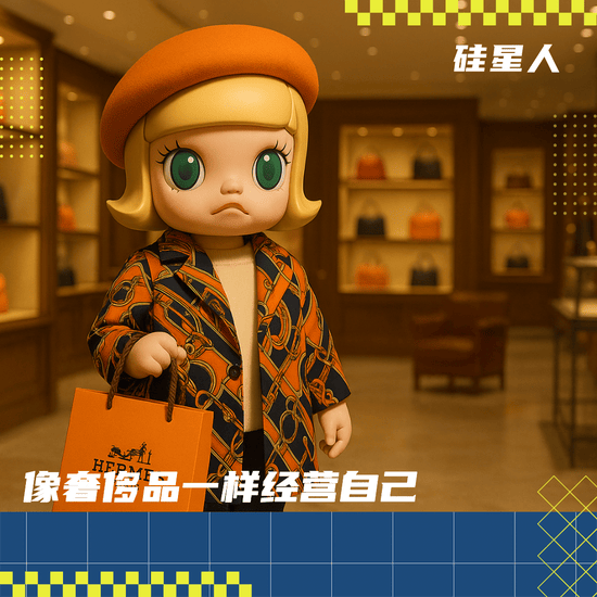 泡泡玛特越来越像爱马仕了