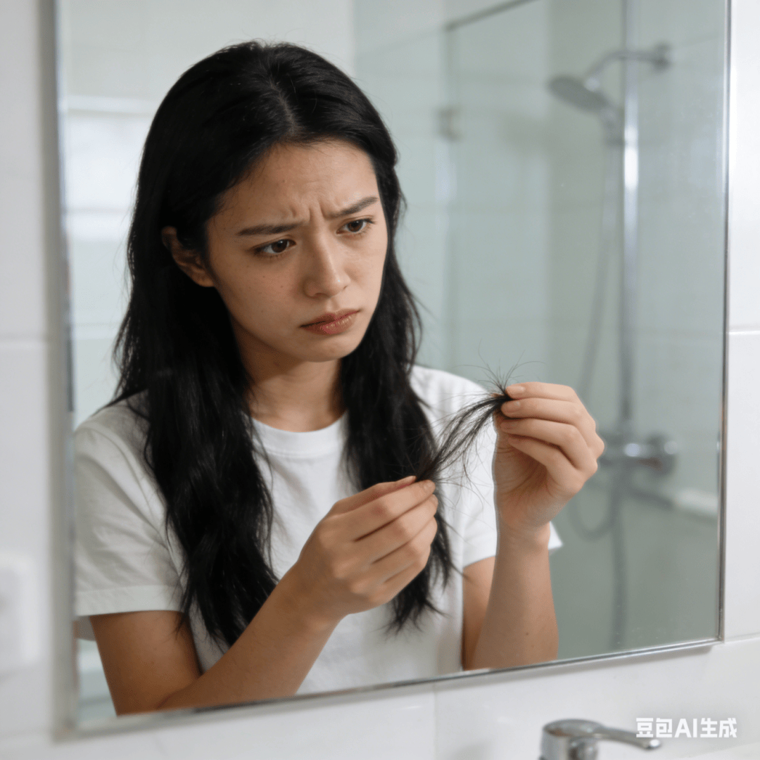 解答|秋冬掉发量增多,正常吗?_头发_全头_诱因