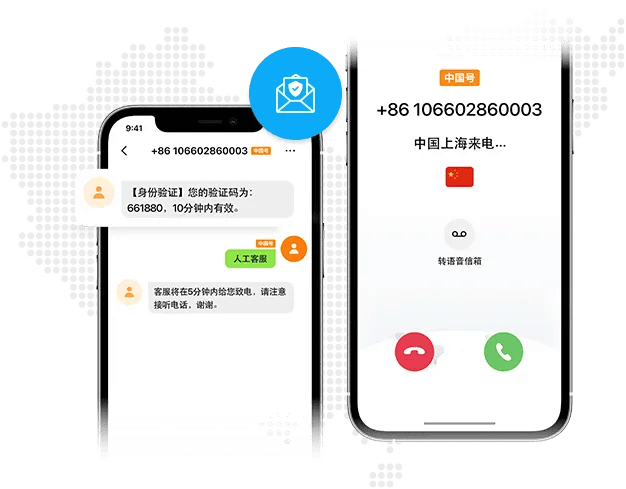 最近收到很多境外电话