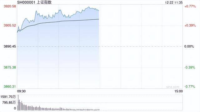 A股午评:三大指数上涨沪指重回3900点,海南自贸概念涨停潮!近3500股上涨成交11989亿放量954亿;机构解读_服务_板块_发展