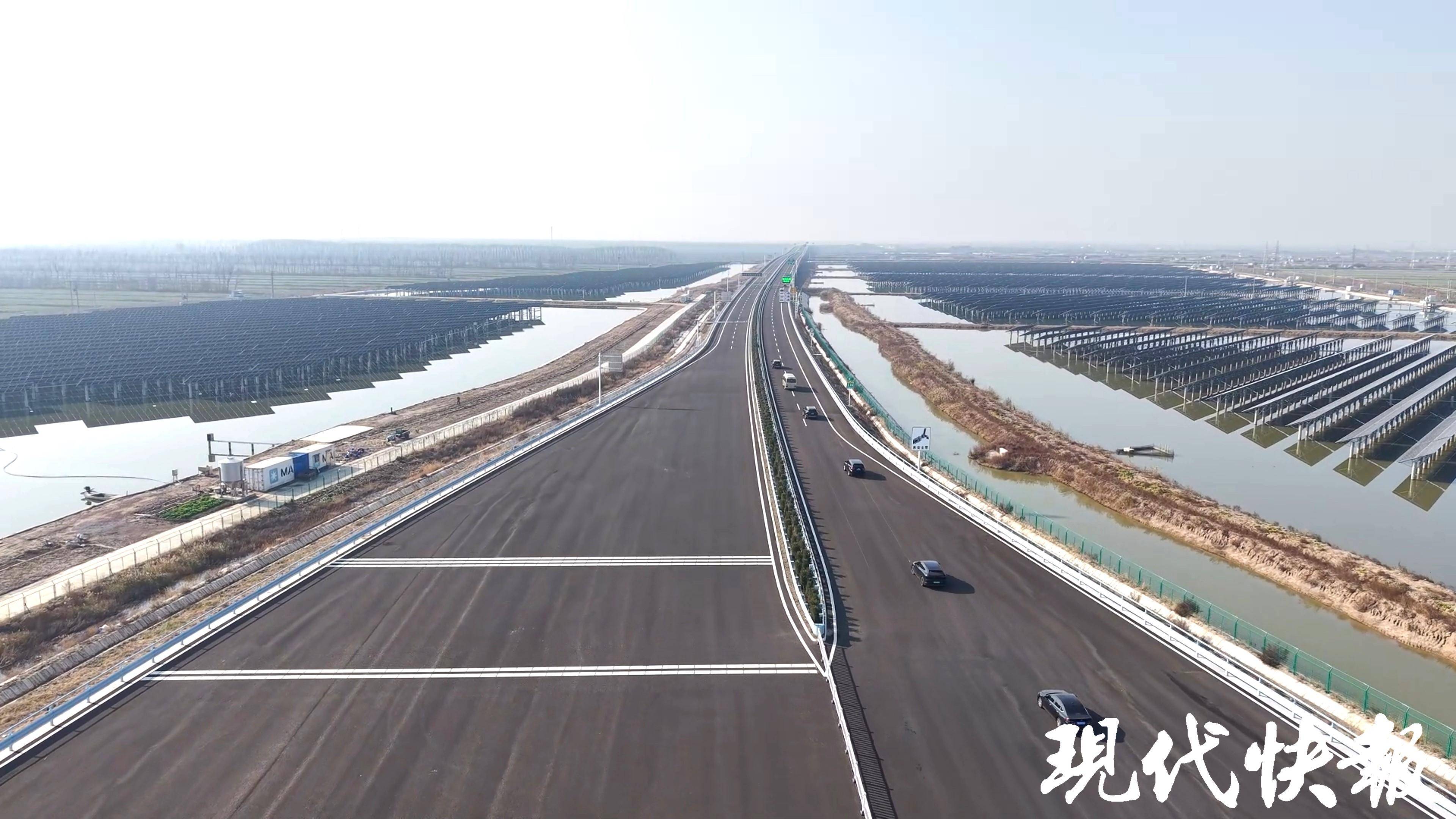 长深高速连淮段扩建工程通车运营