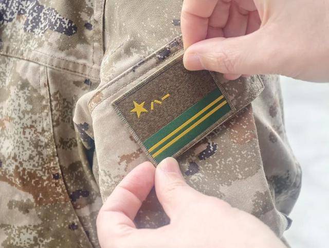 今天起，我军四大战略兵种正式启用兵种军旗臂章