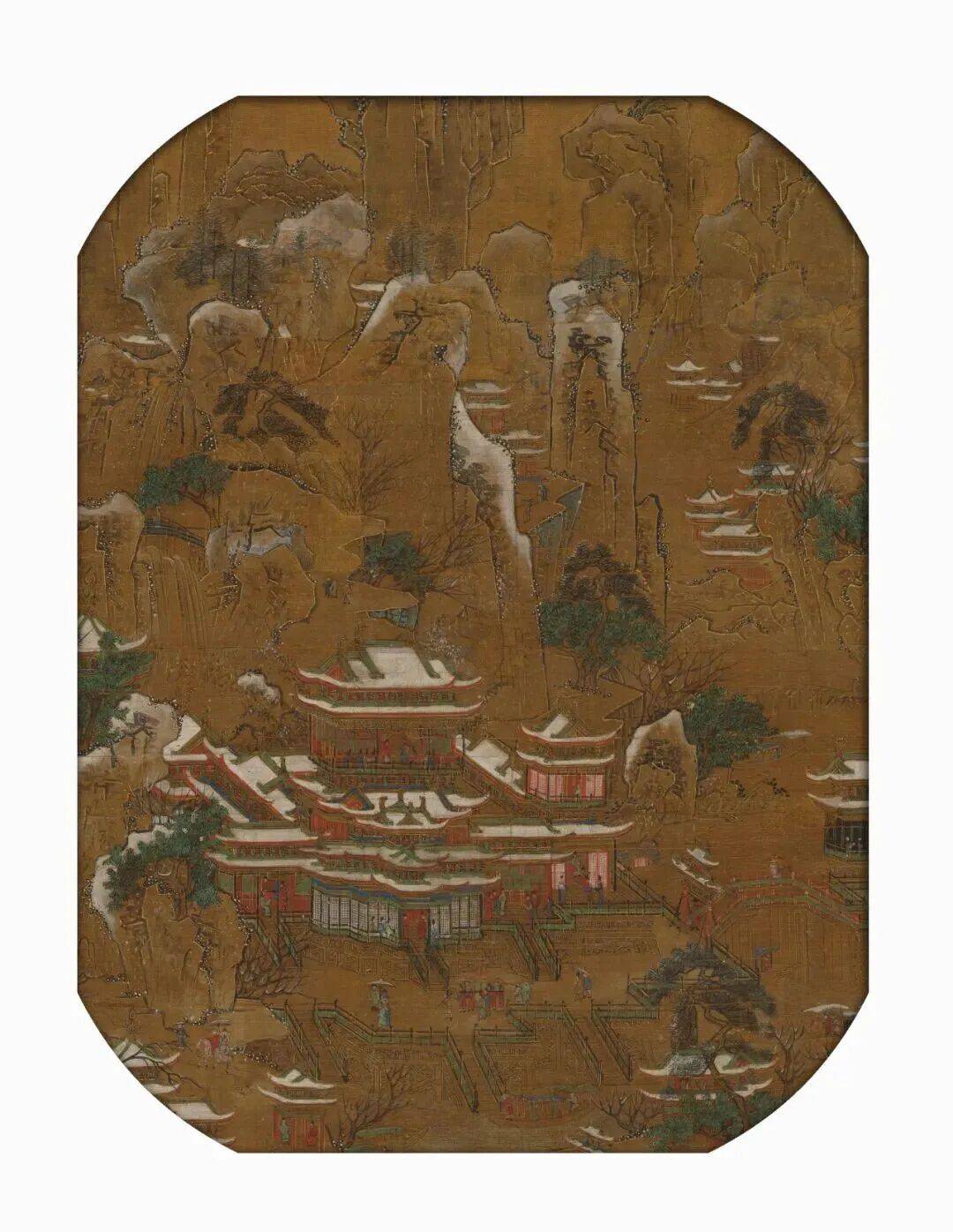 每日诗画 | 京畿瑞雪图_李思训_作品_卢纶