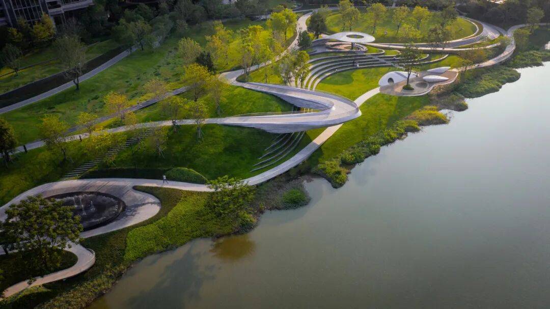 LA作品 | 重建人、自然、城市的连接：琶洲南水岸公园 | SWA Group Los Angeles Office_核心_空间_设计