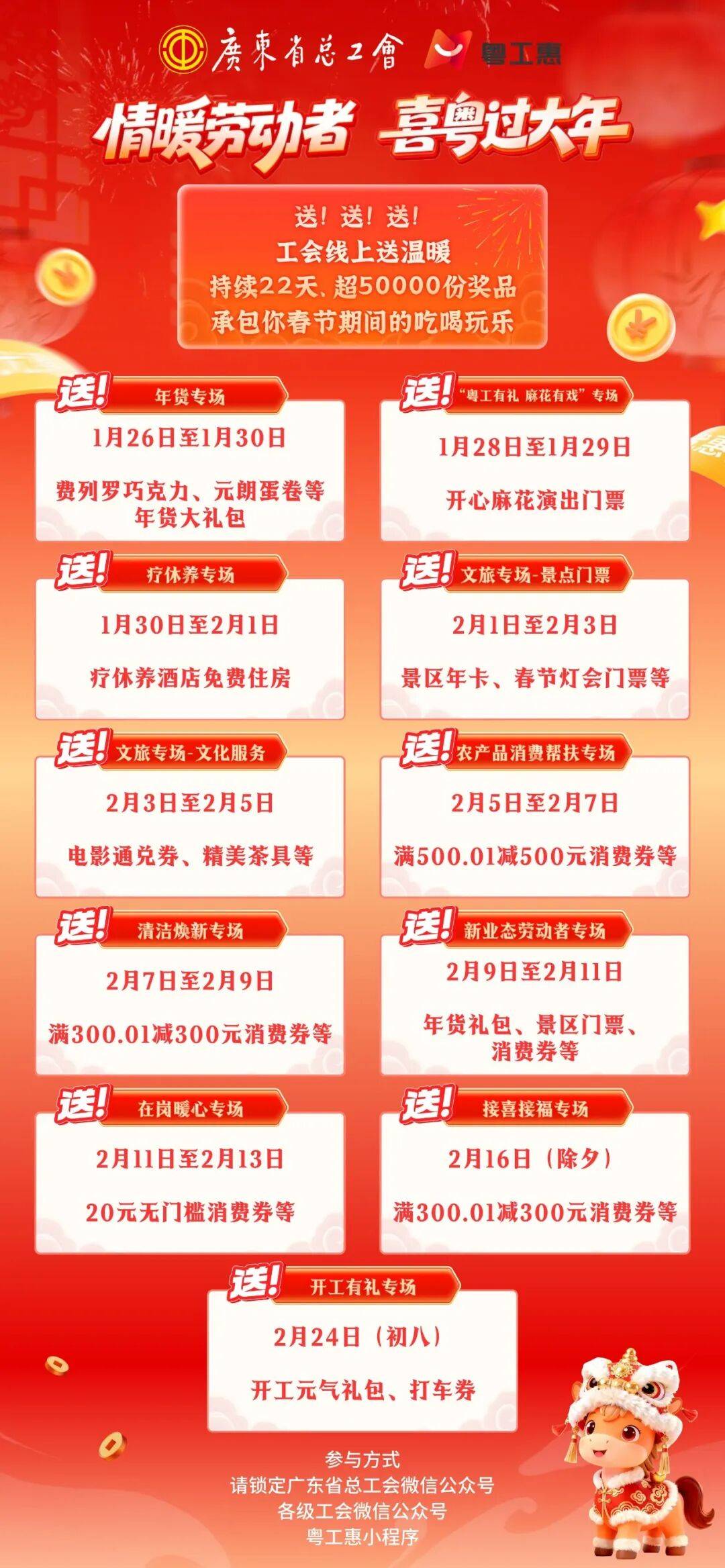 送!送!送!年货礼盒,寄到你家!_活动_广东省总工会_劳动者