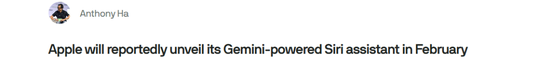 Siri将迎重磅更新：苹果联手谷歌，整合Gemini模型