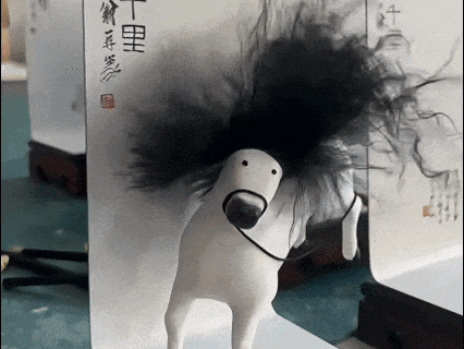 当《八骏图》遇上整活！网友：本人真迹，不出售！