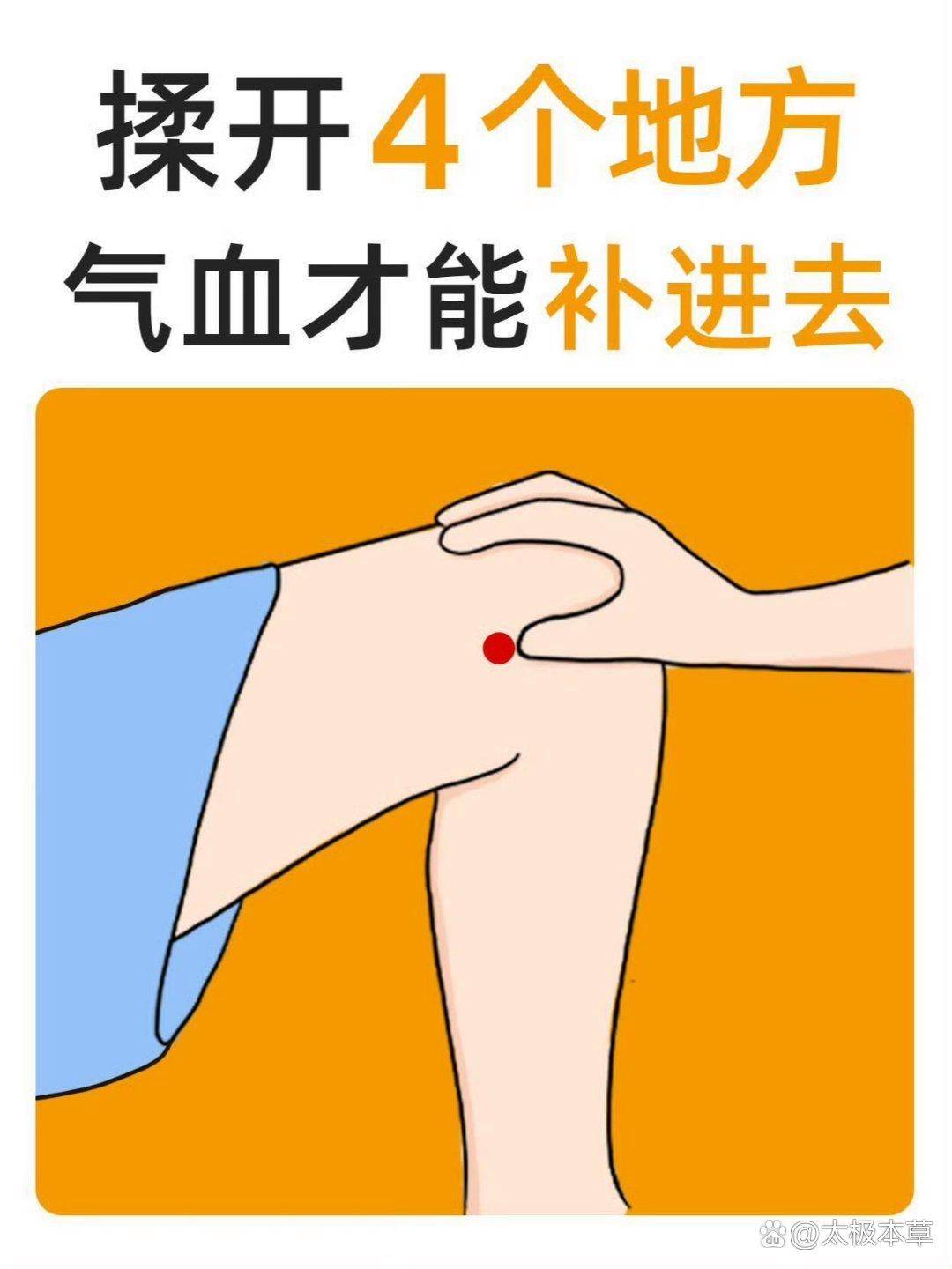 竟是脾经这4个地方堵了揉1周气色亮起来谁懂啊