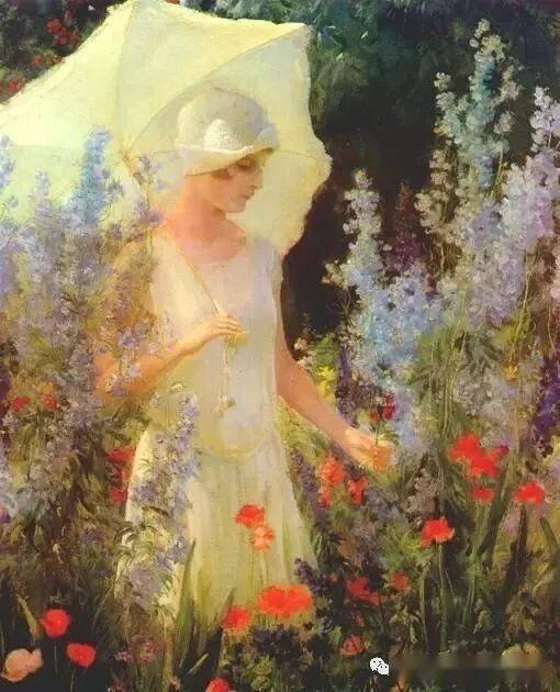 美国画家Charles Courtney Curran油画作品欣赏