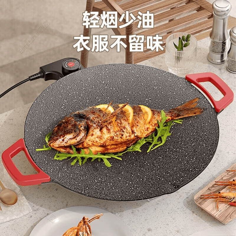 电烤盘哪个牌子好？推荐10款，烤制均匀更健康！_设计_食材_亮点
