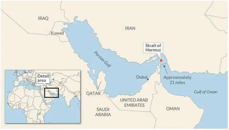 图片[2]-伊朗关闭霍尔木兹海峡，多国油轮停航避险，国际油价或迅速飙升至每桶80美元以上 -华闻时空