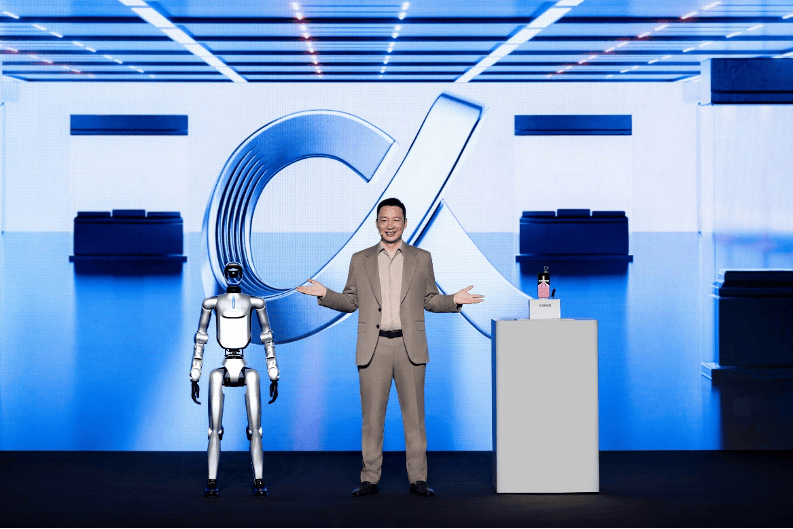 荣耀机器人手机Robot Phone亮相！手机不应是“无聊黑色方块”