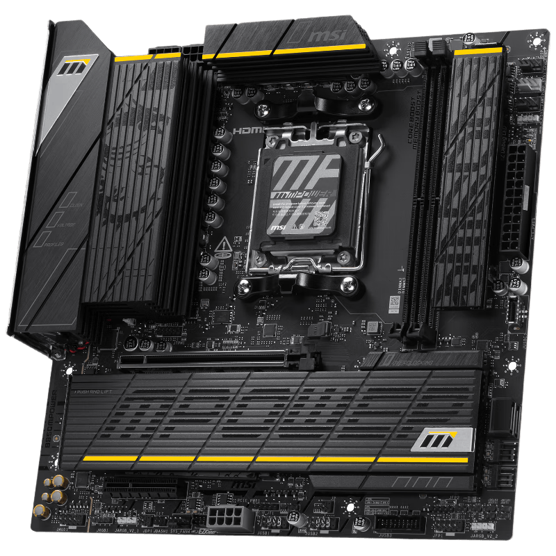 微星(MSI)主板CPU套装B850MPOWER+AMD锐龙7 9800X3D深度评测:性能与稳定性的完美结合_散热_游戏_用户