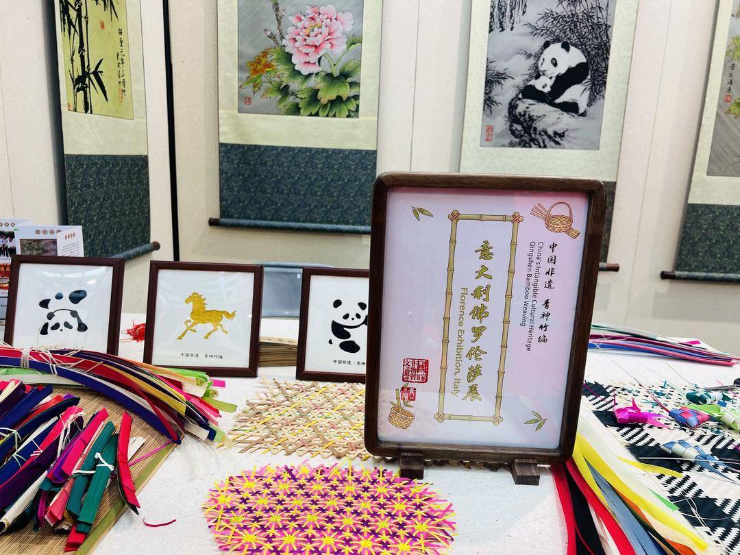 青神竹编亮相佛罗伦萨 千年非遗闪耀世界舞台