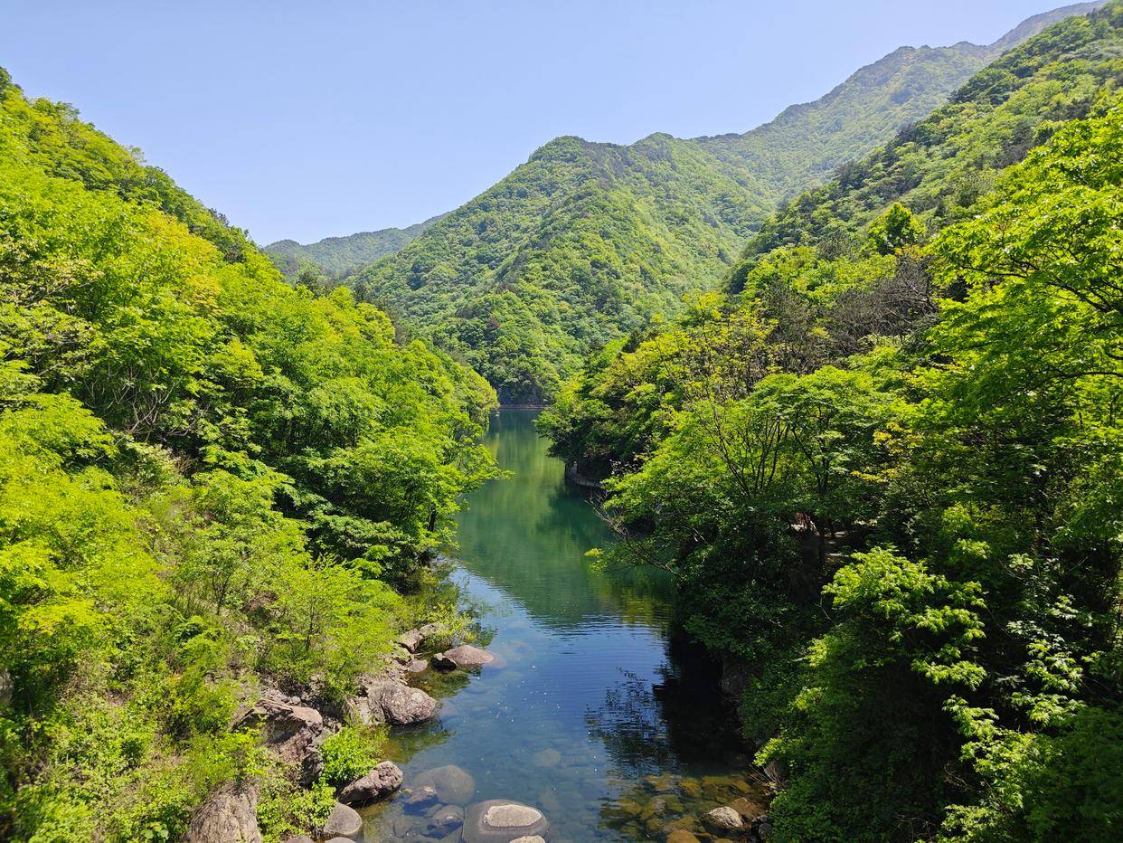 大别山里泡温泉、品茶香、吃炖菜 郑州、驻马店媒体和旅行社采风踩线团走进信阳商城