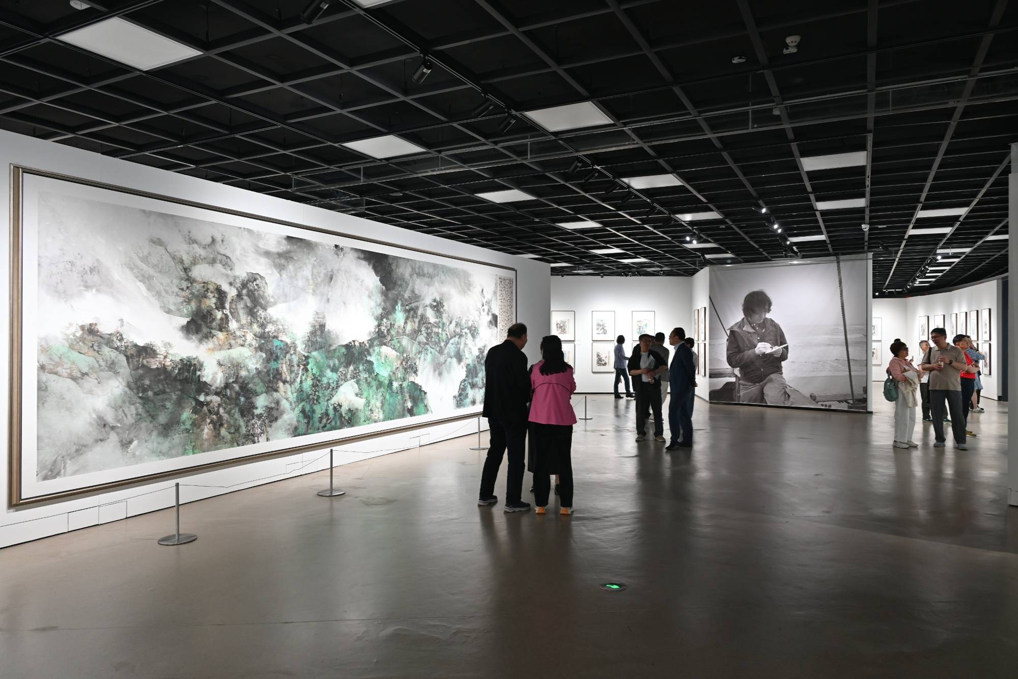 “人意山光—汪家芳百幅霞客路精品暨宁海溯源写生展”启幕