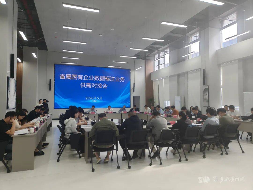 供需精准对接，贵州以数据标注激活国企发展新动能_数字化_产业_企业