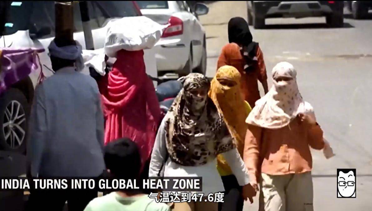 190天极端高温常态化!高温死亡人数直逼20万,印度已无路可退_热浪_空调_实际
