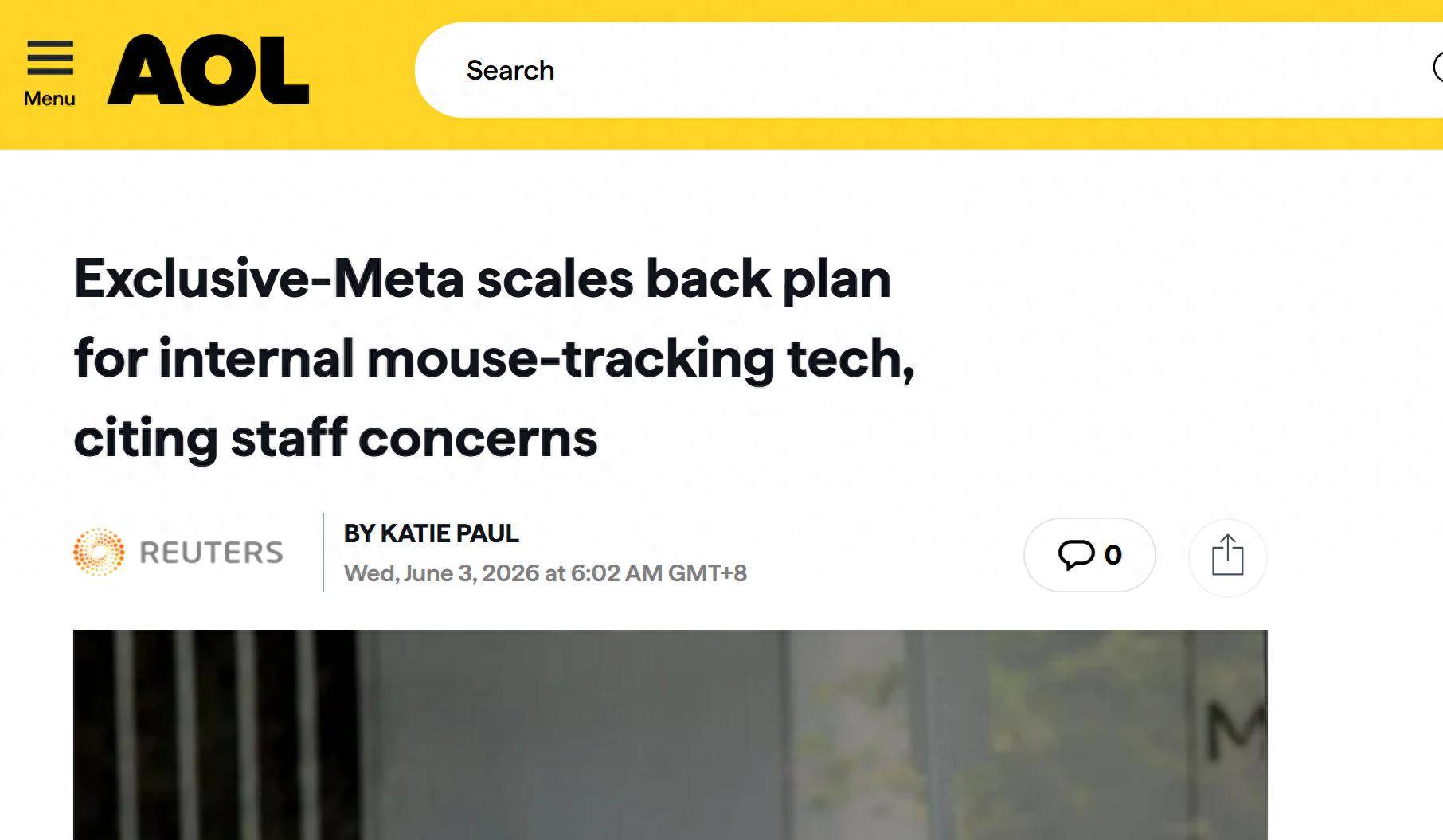 迫于员工抗议，Meta 放宽员工办公数据采集限制