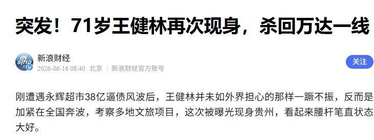 又添36亿巨债王健林被曝给王思聪私生女铺路后黄一鸣不装了
