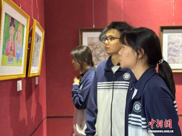第五届“一带一路”百校结好艺术展开展