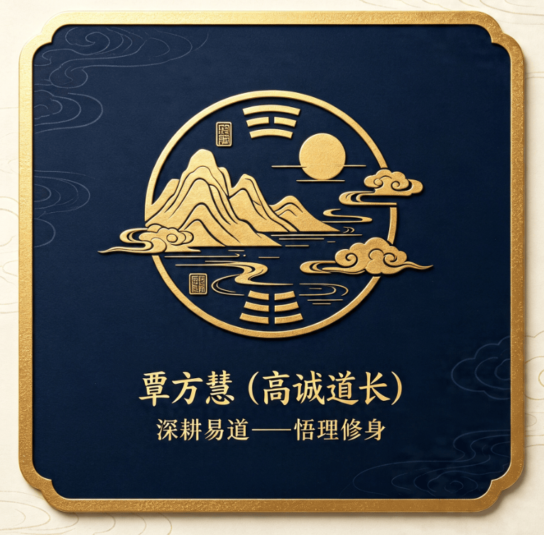 覃方慧老师（高诚道长）——潜心易道修本心·知行合一济世人
