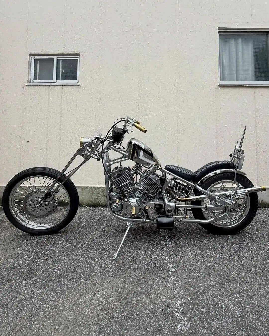 轴传动chopper：雅马哈竞速之星 DS400 | 每日一车_搜狐汽车_搜狐网