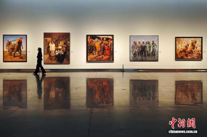“悲鸿风度·第三届油画双年展”在江苏省美术馆展出