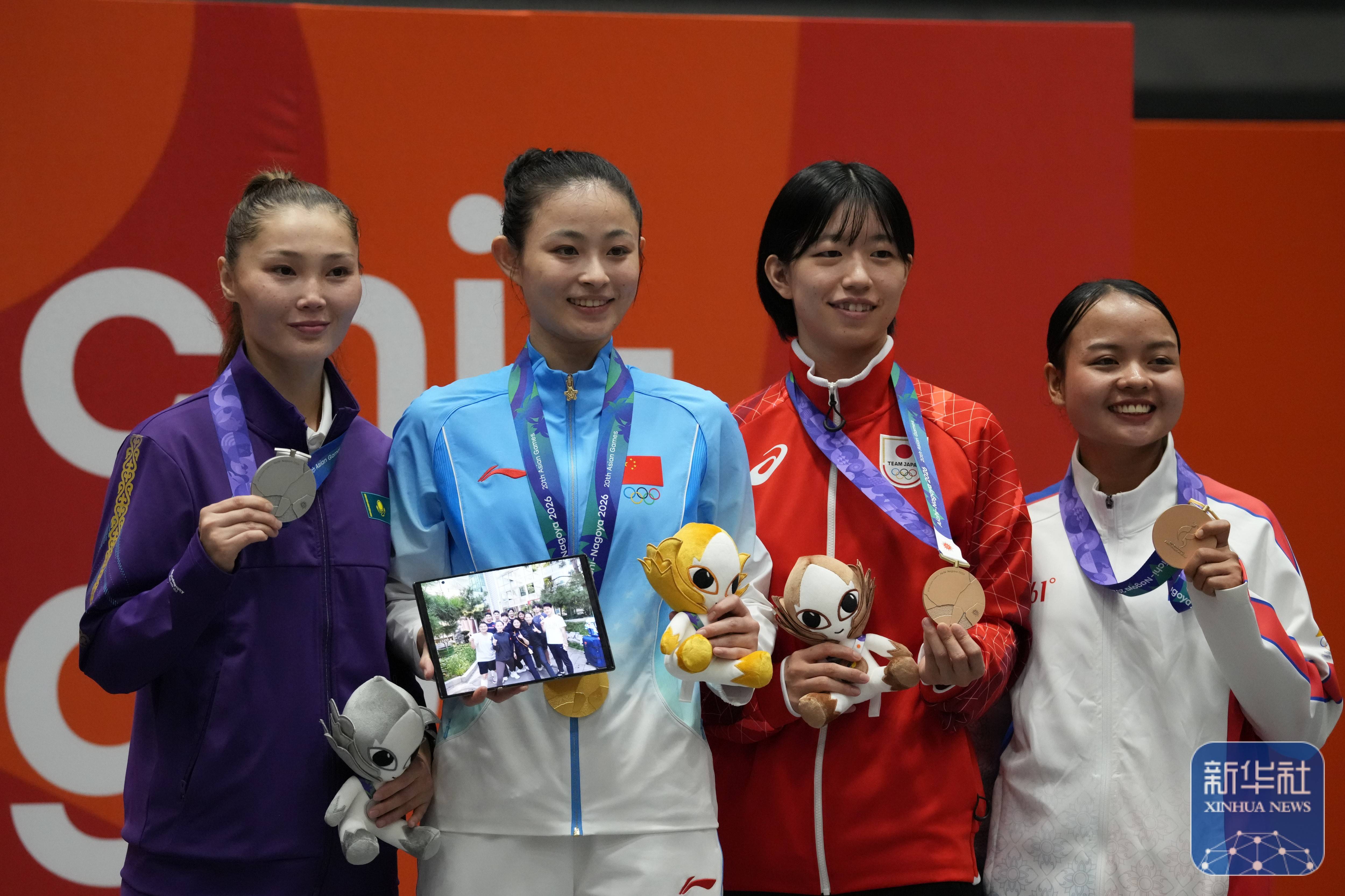 亚运会｜龚莉夺得空手道女子组手61公斤级冠军