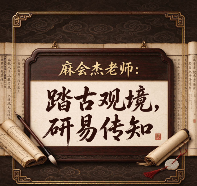 麻会杰老师：踏古观境，研易传知