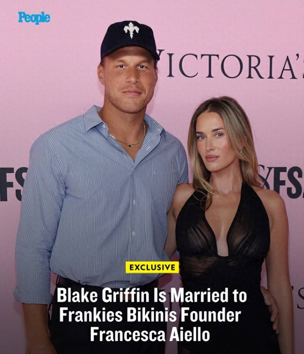 恭喜！前NBA状元格里芬公布结婚喜讯 妻子是知名泳装品牌创始人