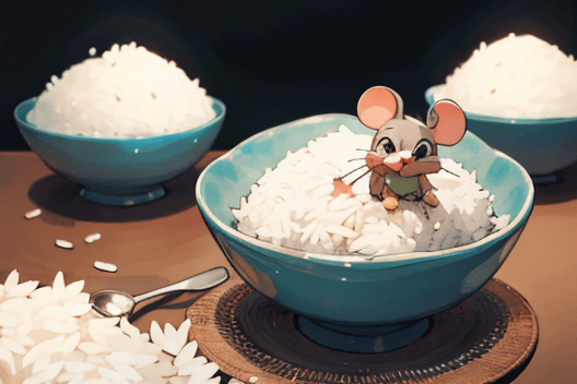 爱吃大米的小老鼠