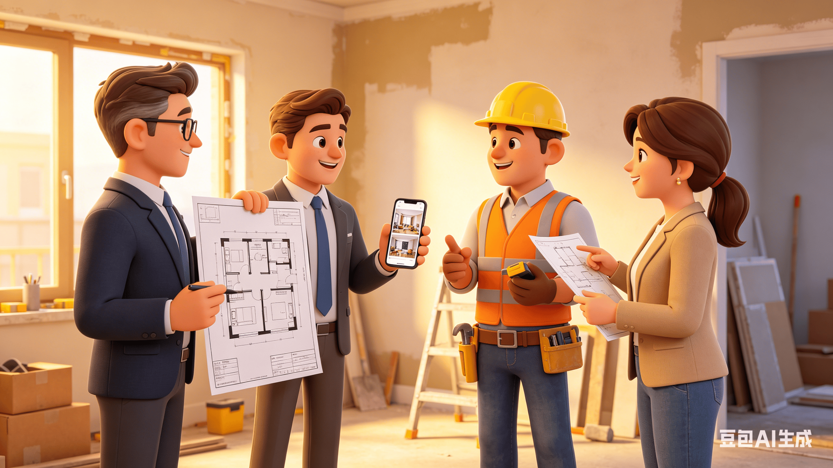 室内装修场景动漫3D图片生成 (1).png